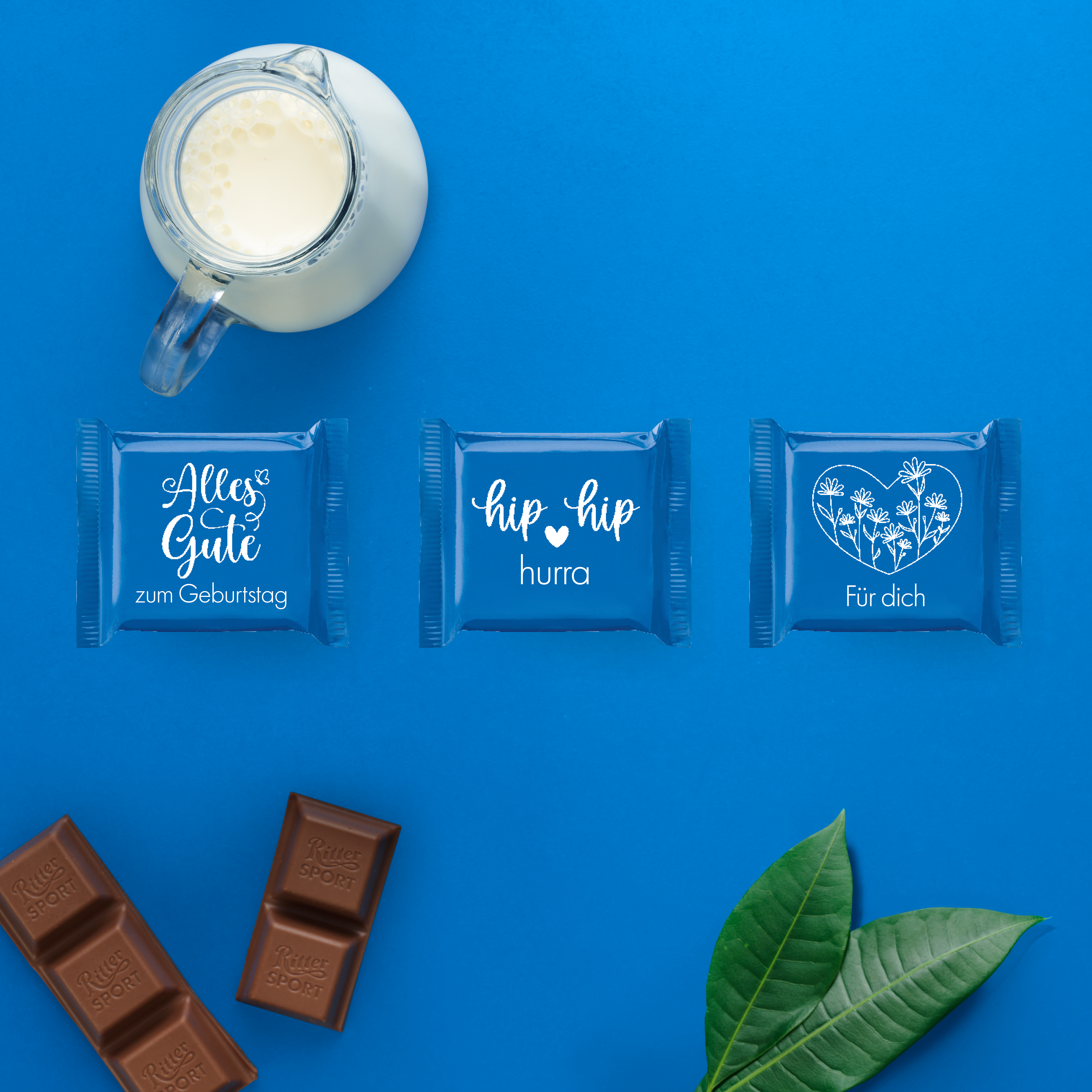 Verschenk Schokolade zum Geburtstag – unsere Minis im Party-Look Ritter Sport Minis im fröhlichen Geburtstagsdesign als bunte Geschenkidee