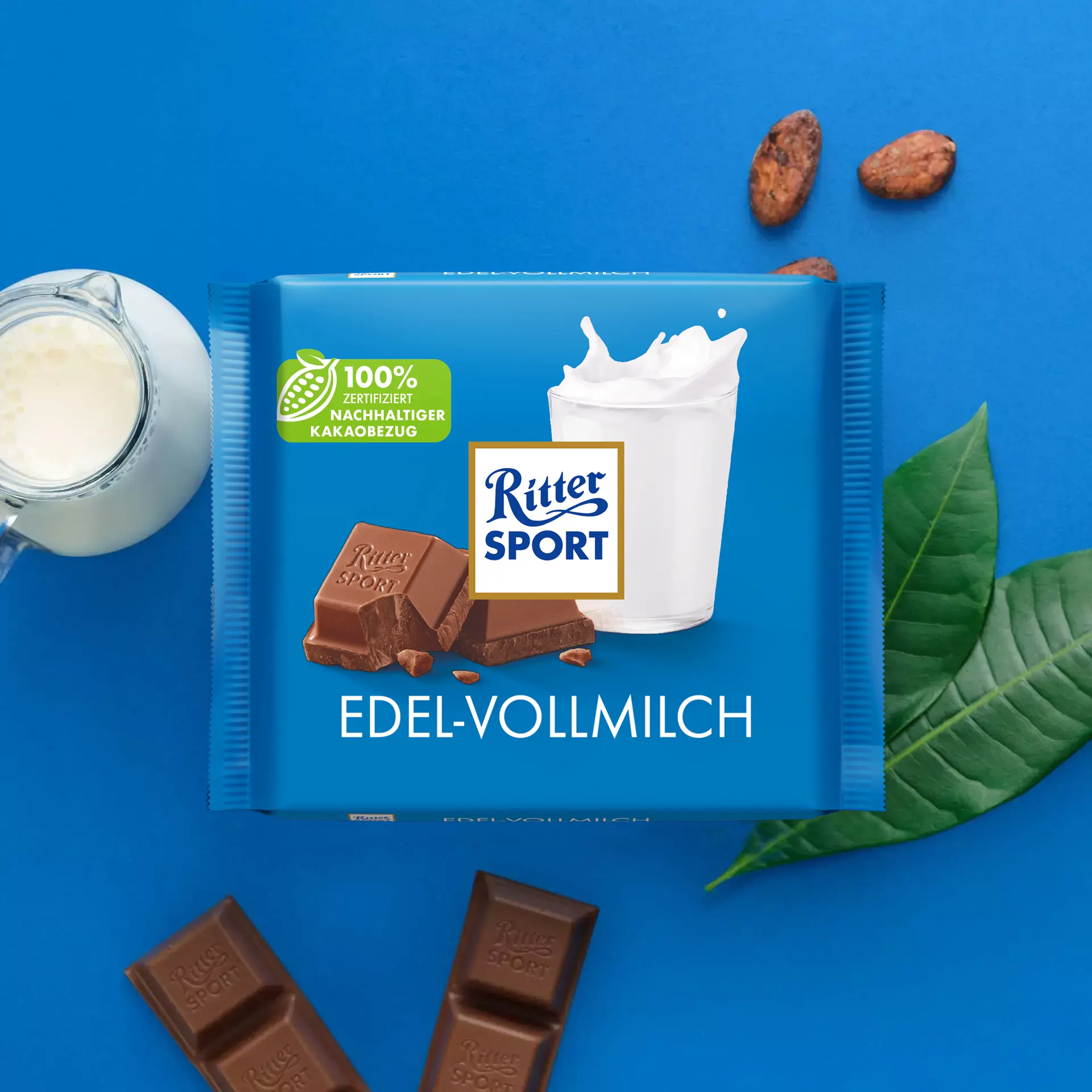Ritter Sport Edel-Vollmilch 100g