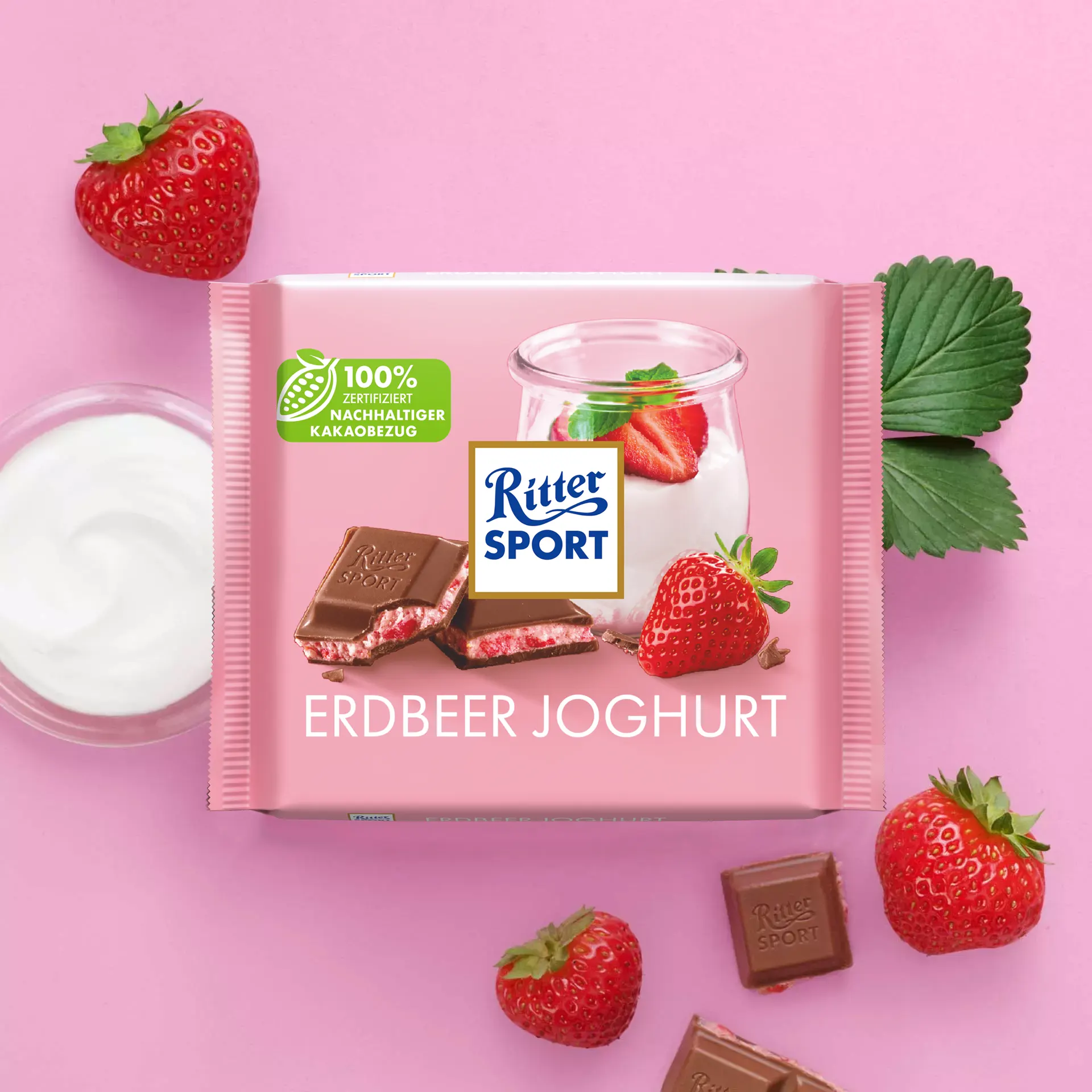 Ritter Sport Erdbeer-Joghurt 100g