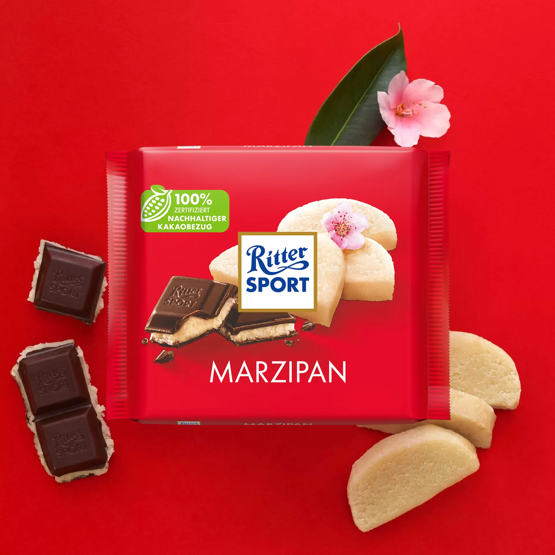 Ritter Sport Marzipan 100g