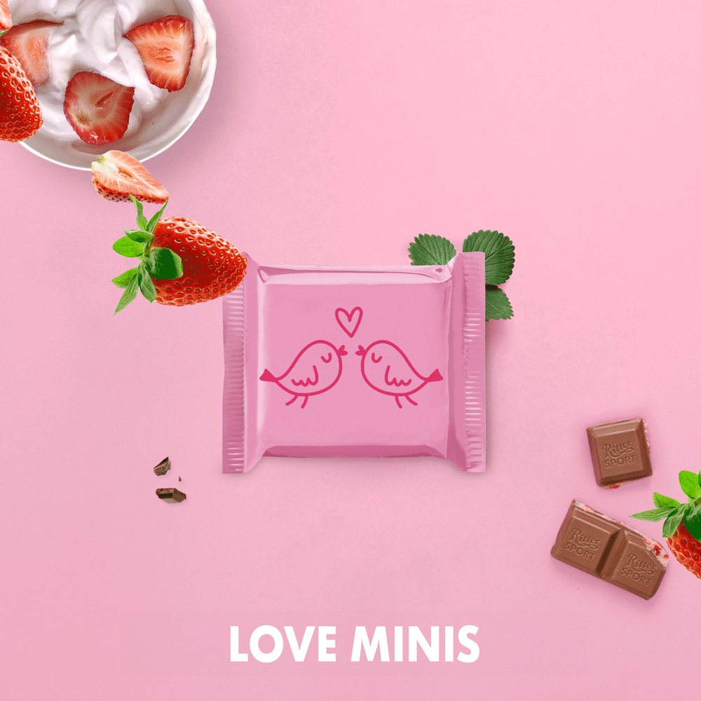 Love minis Erdbeer-Joghurt 
